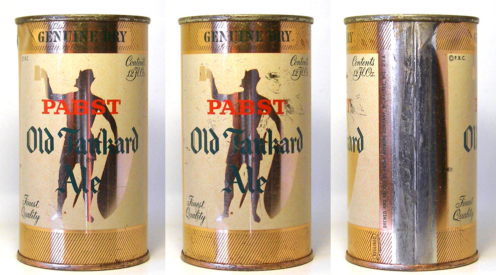 Old Tankard Ale Flat Top Beer Can
