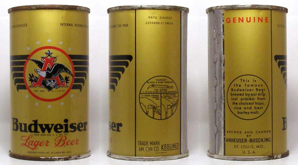 Vintage Anheuser Busch Budweiser Beer Tin Boxes Collectible Budweiser Tin Containers