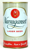 Narragansett Beer  Tab Top Beer Can