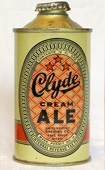 Clyde Cream Ale  Low Profile Cone Top Beer Can