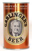 Gablingers Beer  Tab Top Beer Can