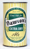 Dawsons Ale  Flat Top Beer Can