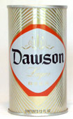 Dawson Beer  Tab Top Beer Can