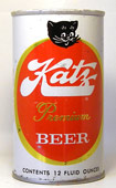 Katz Beer  Tab Top Beer Can