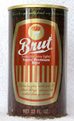 Brut Beer  Tab Top Beer Can