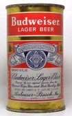 Budweiser Beer  Flat Top Beer Can