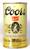 Coors Beer  Flat Top Beer Can