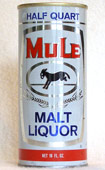 Mule Malt Liquor  Tab Top Beer Can