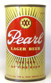 Pearl Beer  Flat Top Beer Can