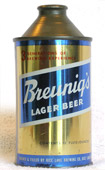 Breunigs Beer  High Profile Cone Top Beer Can