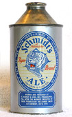 Schmidt Ale  High Profile Cone Top Beer Can