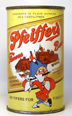 Pfeiffer Beer  Flat Top Beer Can