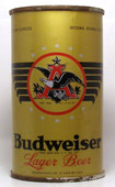 Budweiser Beer  Flat Top Beer Can