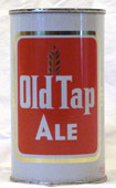 Old Tap Ale  Flat Top Beer Can