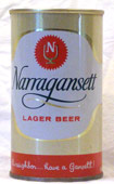 Narragansett Beer  Tab Top Beer Can