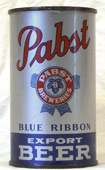 Pabst Beer  Flat Top Beer Can