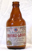 Manru Beer   Bottle (Steinie) 
