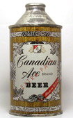 Canadian Ace Beer  High Profile Cone Top Beer Can