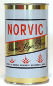 Norvic Beer  Tab Top Beer Can