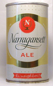 Narragansett Ale  Zip Top Beer Can