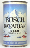 Busch Beer  Flat Top Beer Can