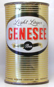 Genesee Beer  Flat Top Beer Can