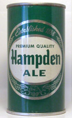 Hampden Ale  Flat Top Beer Can