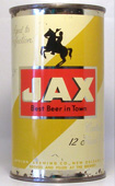 Jax Beer  Flat Top Beer Can