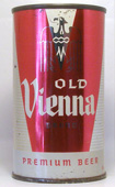 Old Vienna Beer  Flat Top Beer Can