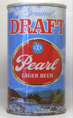 Pearl Draft  Tab Top Beer Can