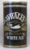 Whales White Ale  Tab Top Beer Can