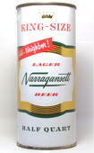 Narragansett Beer  Flat Top Beer Can