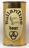 Ballantine Beer  Flat Top Beer Can