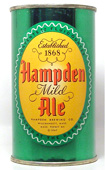 Hampden Ale  Flat Top Beer Can