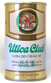 Utica Club Ale  Tab Top Beer Can