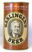 Gablingers Beer  Tab Top Beer Can