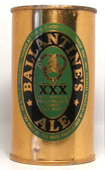 Ballantine Ale  Flat Top Beer Can