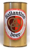 Ballantine Beer  Flat Top Beer Can