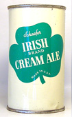 Irish Brand Ale  Flat Top Beer Can