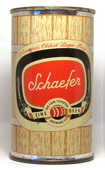 Schaefer Beer  Flat Top Beer Can