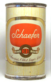 Schaefer Beer  Flat Top Beer Can