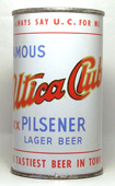 Utica Club Beer  Flat Top Beer Can