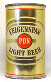 Feigenspan Beer  Flat Top Beer Can