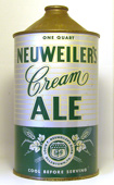 Neuweilers Ale  Quart Cone Top Beer Can