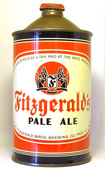 Fitzgerald Pale Ale  Quart Cone Top Beer Can